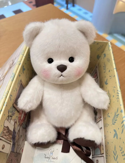 Osito Teddy 30 CM Articulado Blanco/Marrón