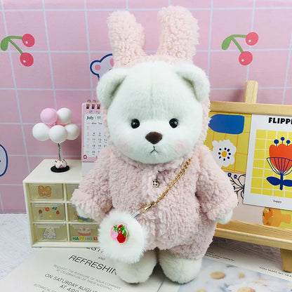 Osito Teddy 30cm articulado con ropa