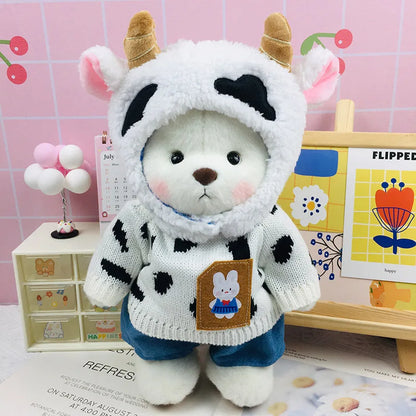Osito Teddy 30cm articulado con ropa