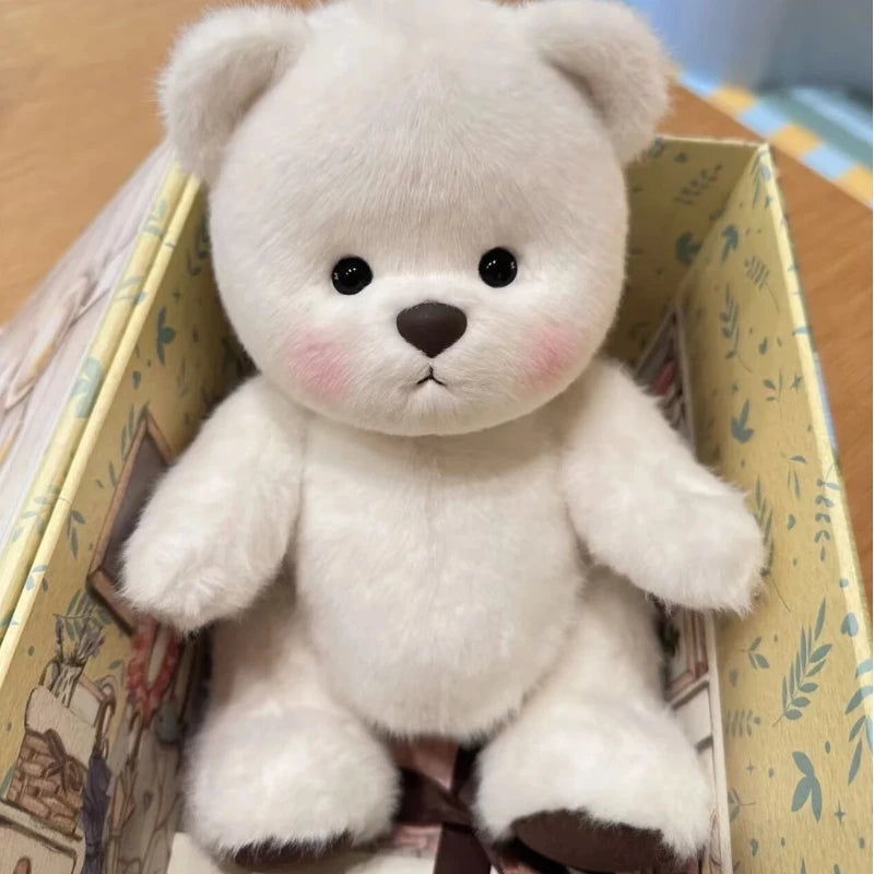 Osito Teddy 30 CM Articulado Blanco/Marrón