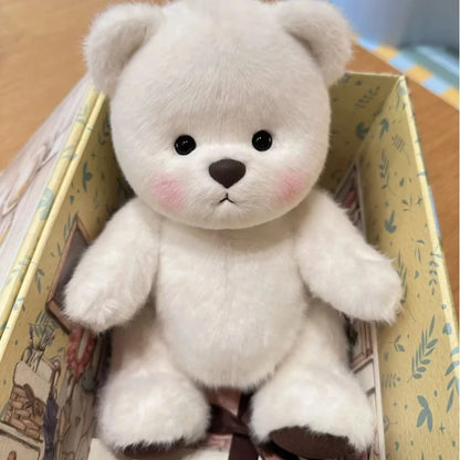 Osito Teddy 30 CM Articulado Blanco/Marrón