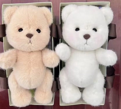 Osito Teddy 30 CM Articulado Blanco/Marrón