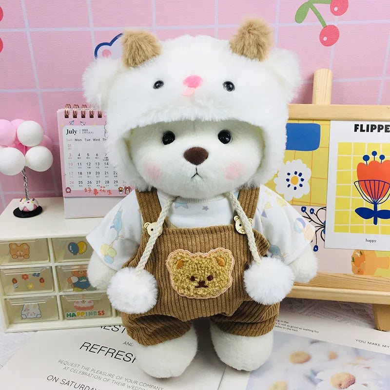 Osito Teddy 30cm articulado con ropa