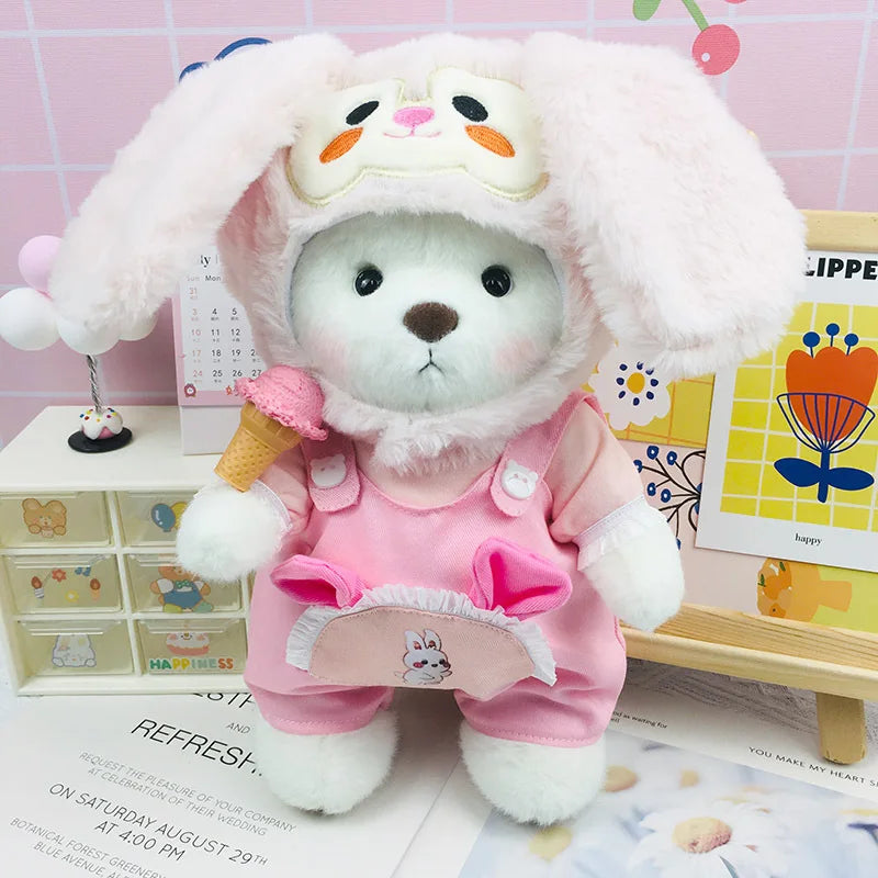 Osito Teddy 30cm articulado con ropa