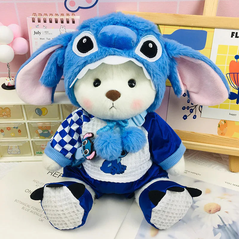 Osito Teddy 30cm articulado con ropa