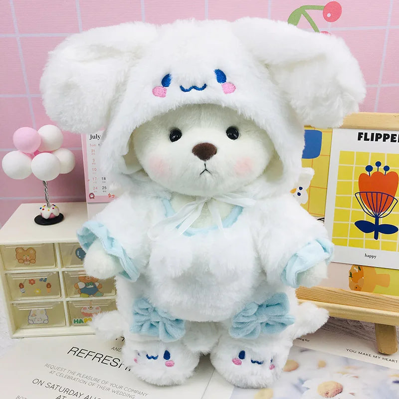 Osito Teddy 30cm articulado con ropa