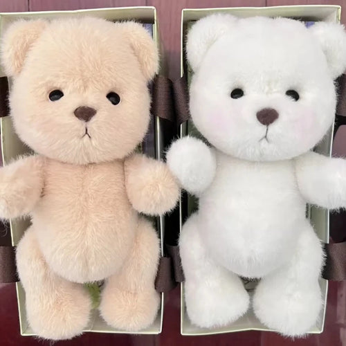 Osito Teddy 30 CM Articulado Blanco/Marrón
