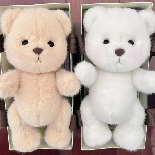 Osito Teddy 30 CM Articulado Blanco/Marrón
